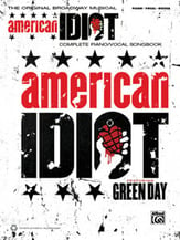 American Idiot - the Musical piano sheet music cover